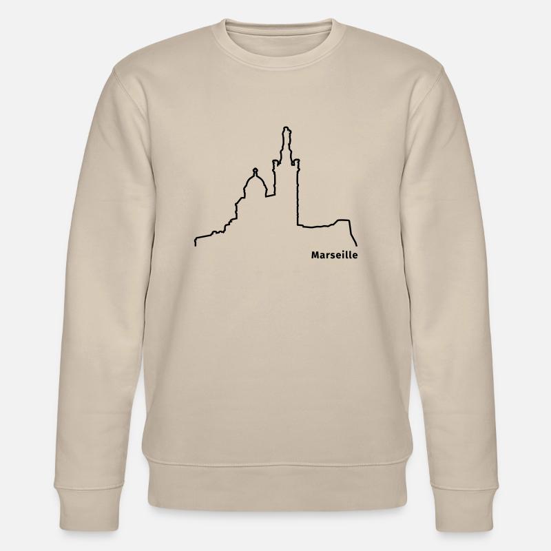 Marseille - Stanley/Stella Unisex Bio-Sweatshirt CHANGER  - Beige