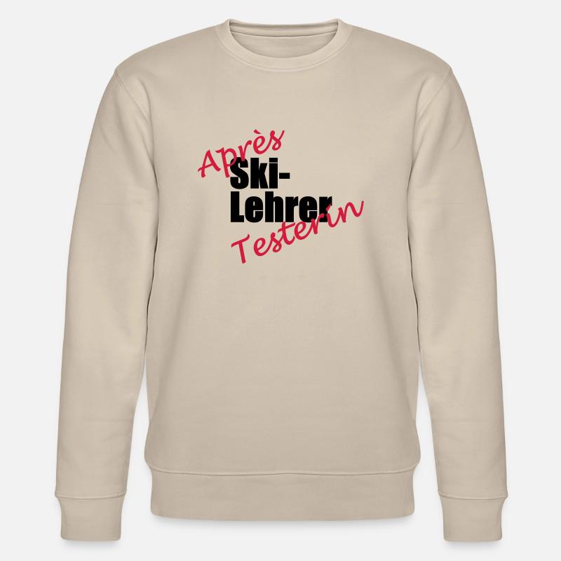 Testeur Apres Ski enseignants - Sweat bio CHANGER Stanley/Stella Unisexe - beige