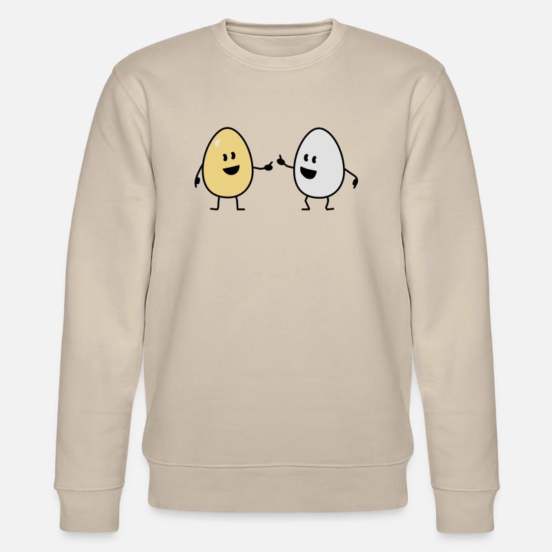 eggs - Sweat bio CHANGER Stanley/Stella Unisexe - beige