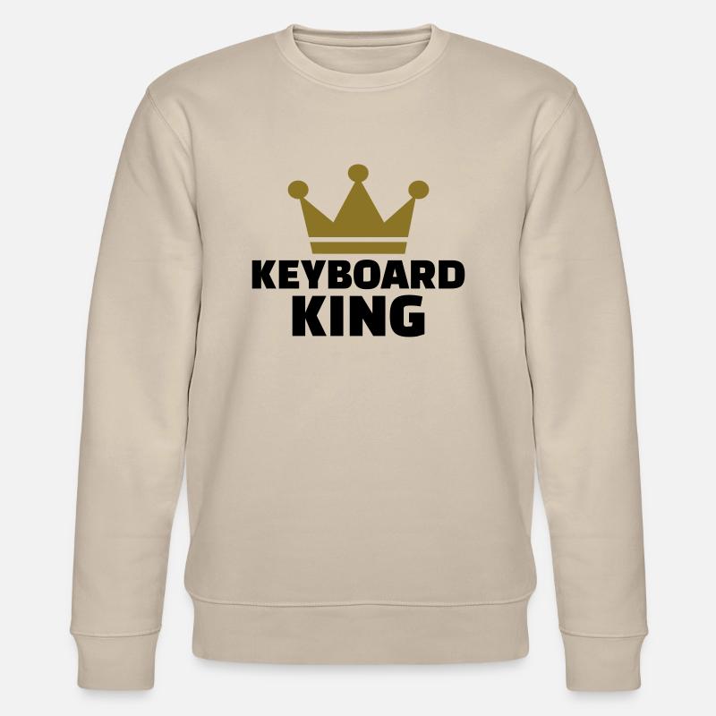 Keyboard - Stanley/Stella Unisex Bio-Sweatshirt CHANGER - Beige