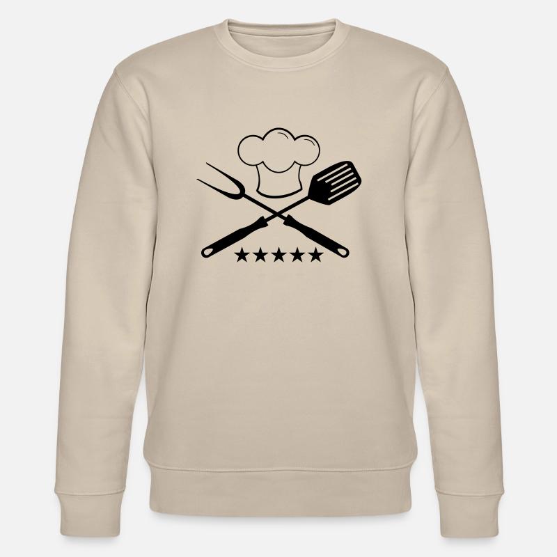 (koch_13_1f) - Stanley/Stella Unisex Bio-Sweatshirt CHANGER  - Beige