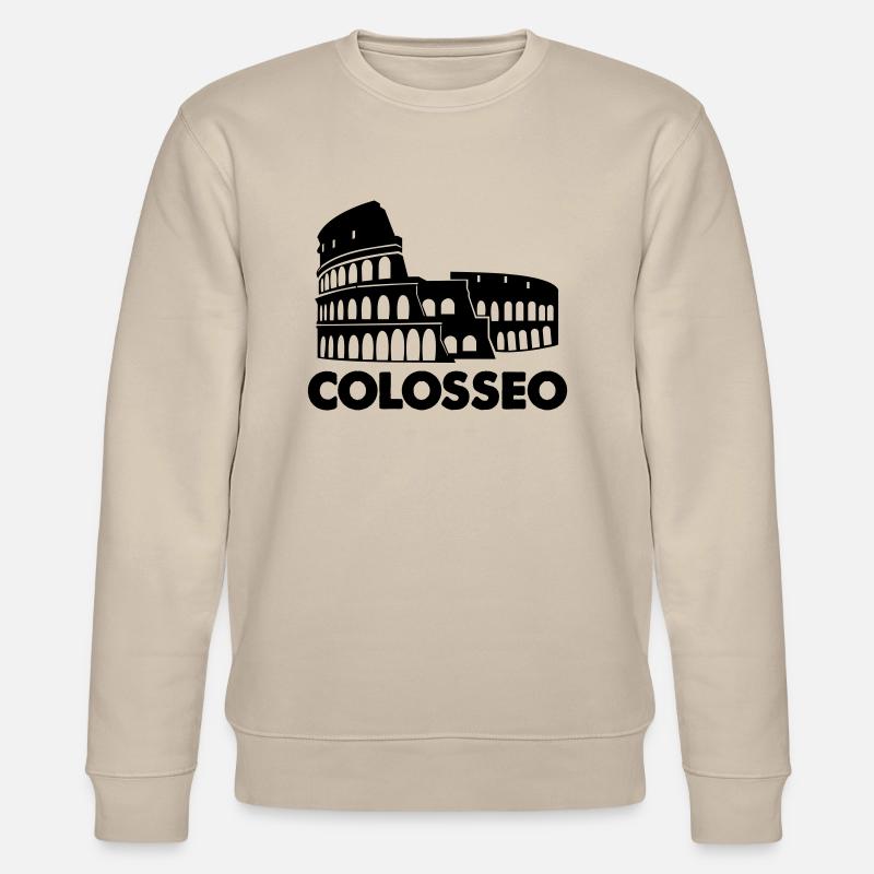 kolosseum colosseo - Stanley/Stella Unisex Bio-Sweatshirt CHANGER  - Beige