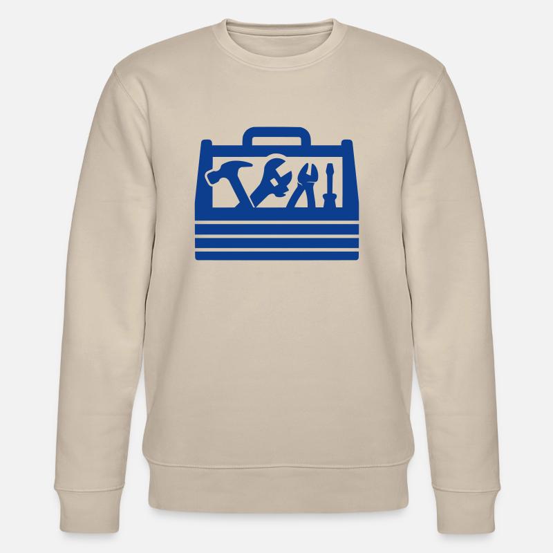 Tools Toolbox - Stanley/Stella CHANGER Unisex Organic Sweatshirt - beige