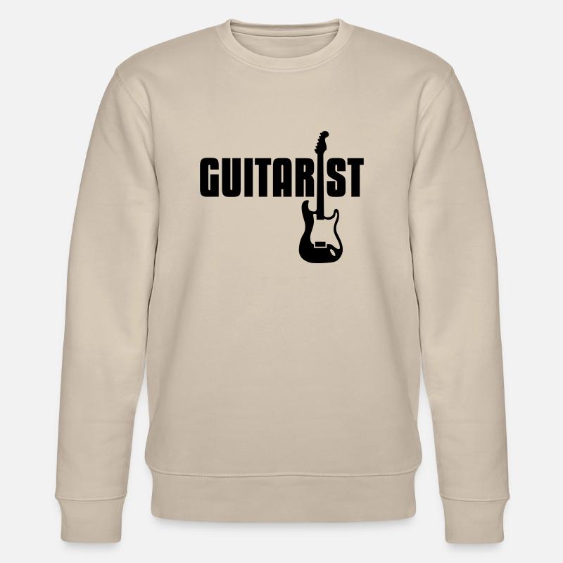 guitarist - Stanley/Stella Unisex Bio-Sweatshirt CHANGER - Beige