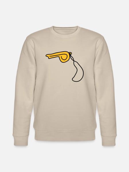 pfeife_2c - Stanley/Stella CHANGER Unisex Organic Sweatshirt - beige