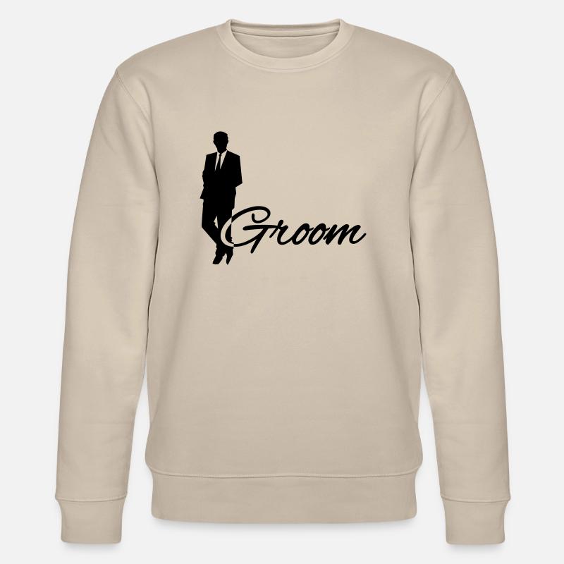 Groom - Stanley/Stella Unisex Bio-Sweatshirt CHANGER  - Beige