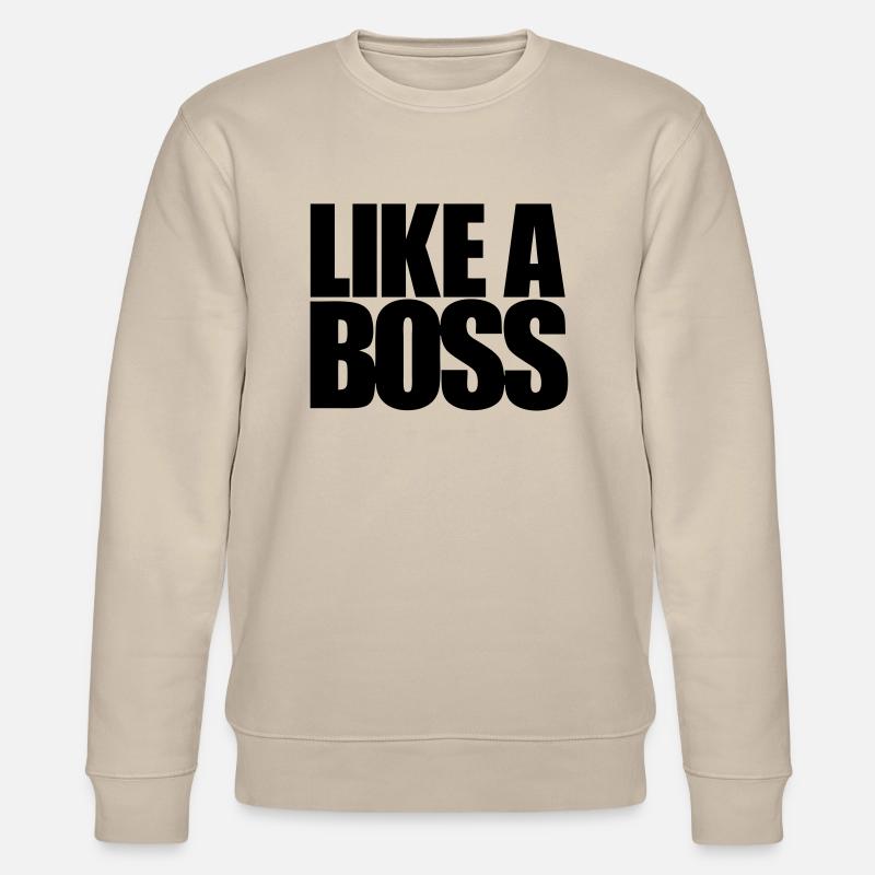 Comme un patron - Sweat bio CHANGER Stanley/Stella Unisexe - beige