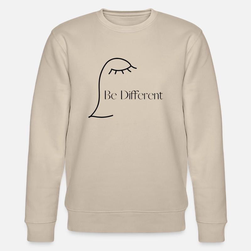 Be different from others - Stanley/Stella CHANGER Unisex Organic Sweatshirt - beige