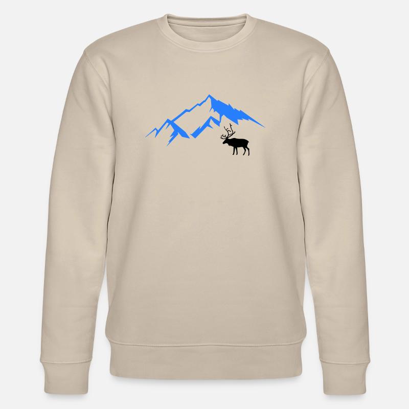 Berg Reh 02 - Sweat bio CHANGER Stanley/Stella Unisexe - beige