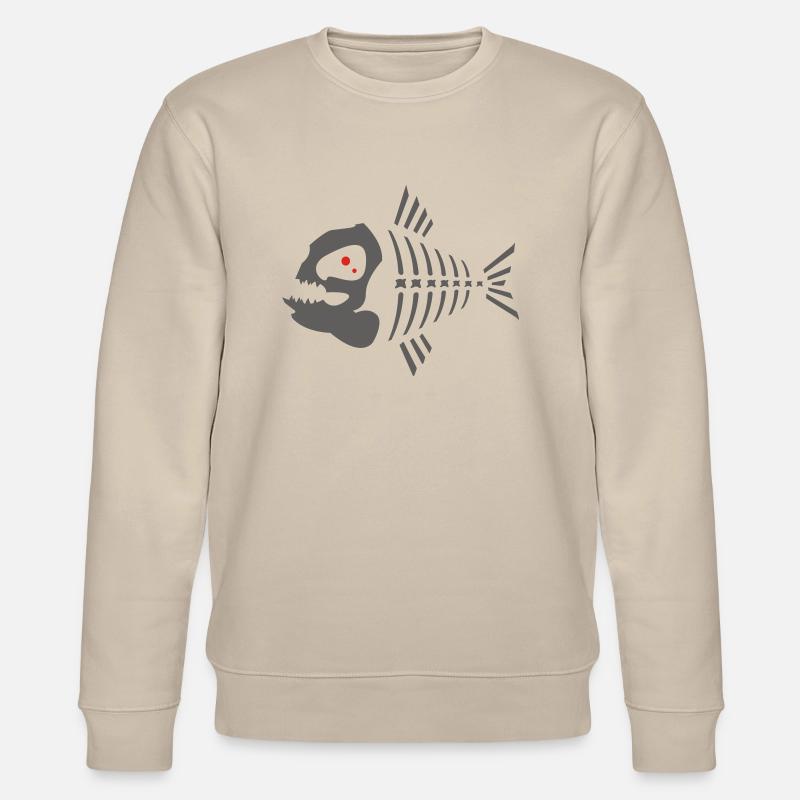 pyranha - Stanley/Stella Unisex Bio-Sweatshirt CHANGER  - Beige