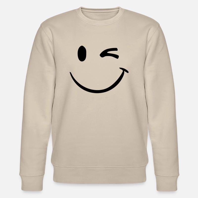 lächeln - Stanley/Stella Unisex Bio-Sweatshirt CHANGER  - Beige
