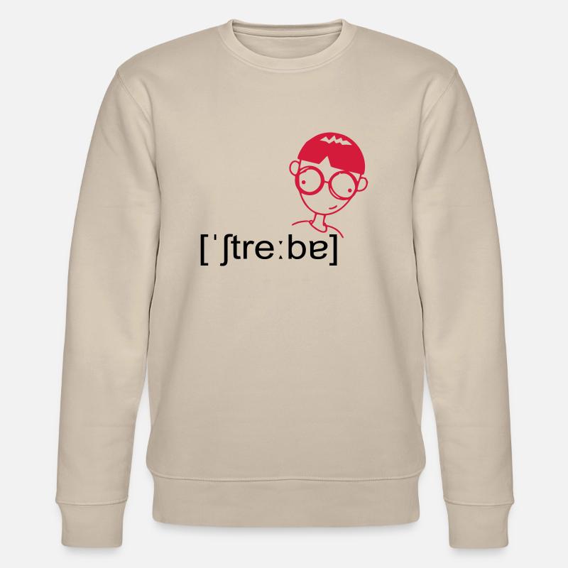 streber - Stanley/Stella Unisex Bio-Sweatshirt CHANGER  - Beige