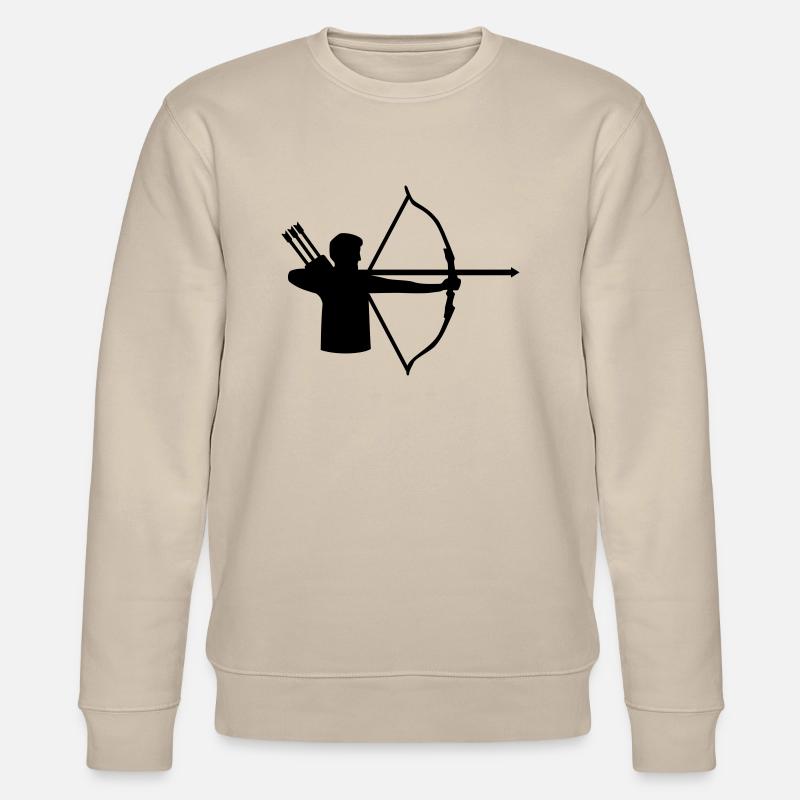 Archery - Stanley/Stella CHANGER Unisex Organic Sweatshirt - beige