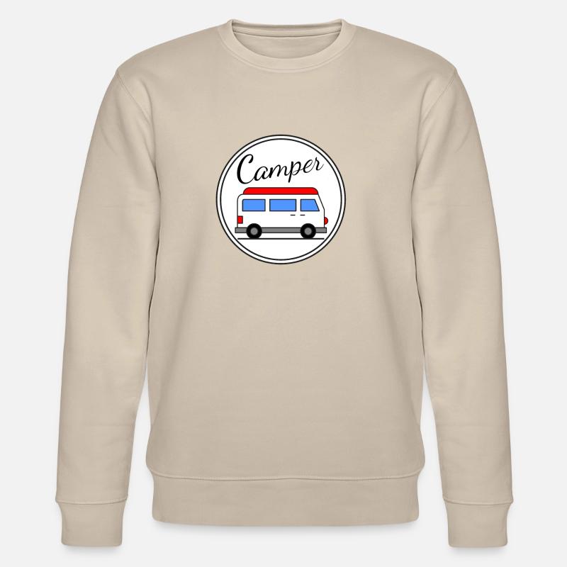 Camper Van - Stanley/Stella Unisex Bio-Sweatshirt CHANGER  - Beige