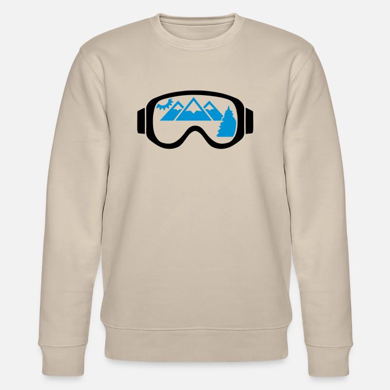 Skibrille - Stanley/Stella Unisex Bio-Sweatshirt CHANGER  - Beige
