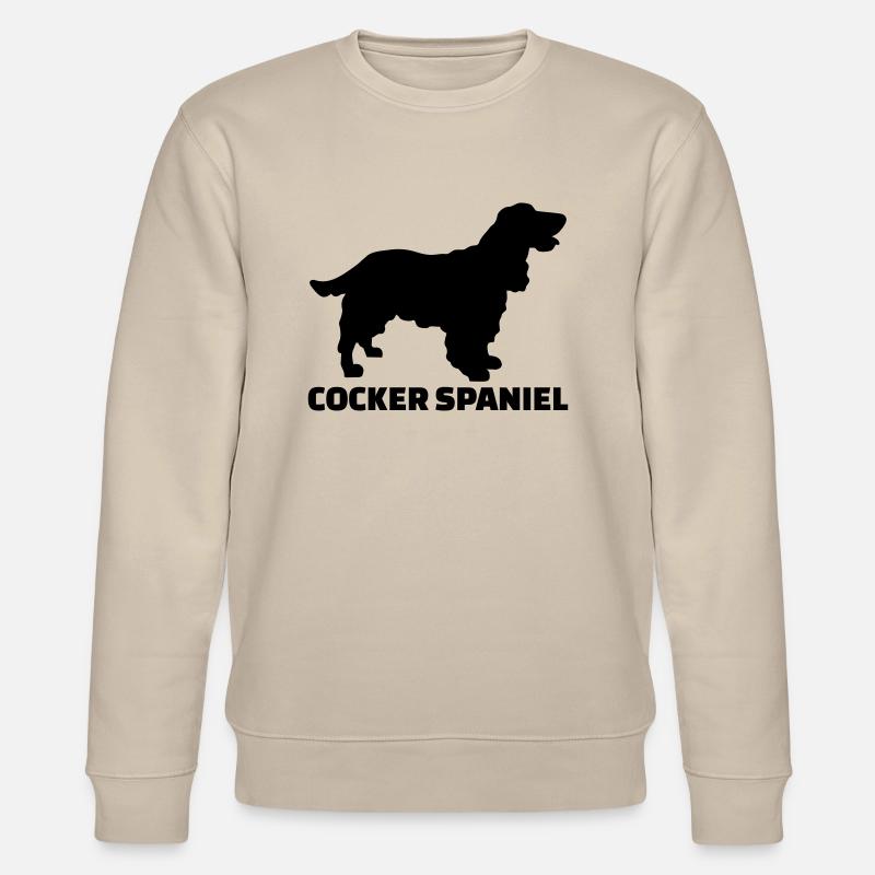 Cocker Spaniel - Sweat bio CHANGER Stanley/Stella Unisexe - beige