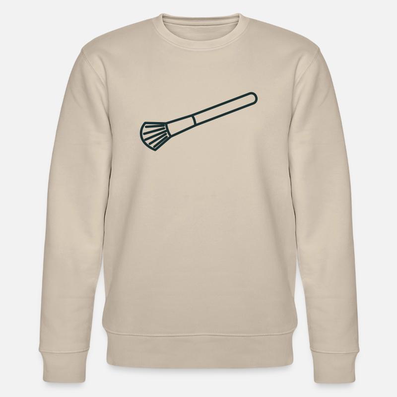 Make-up-Pinsel - Stanley/Stella Unisex Bio-Sweatshirt CHANGER  - Beige