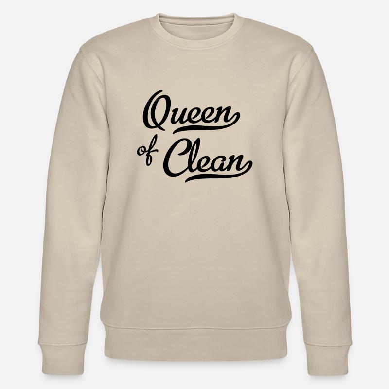 Reine de la Propreté - Sweat bio CHANGER Stanley/Stella Unisexe - beige