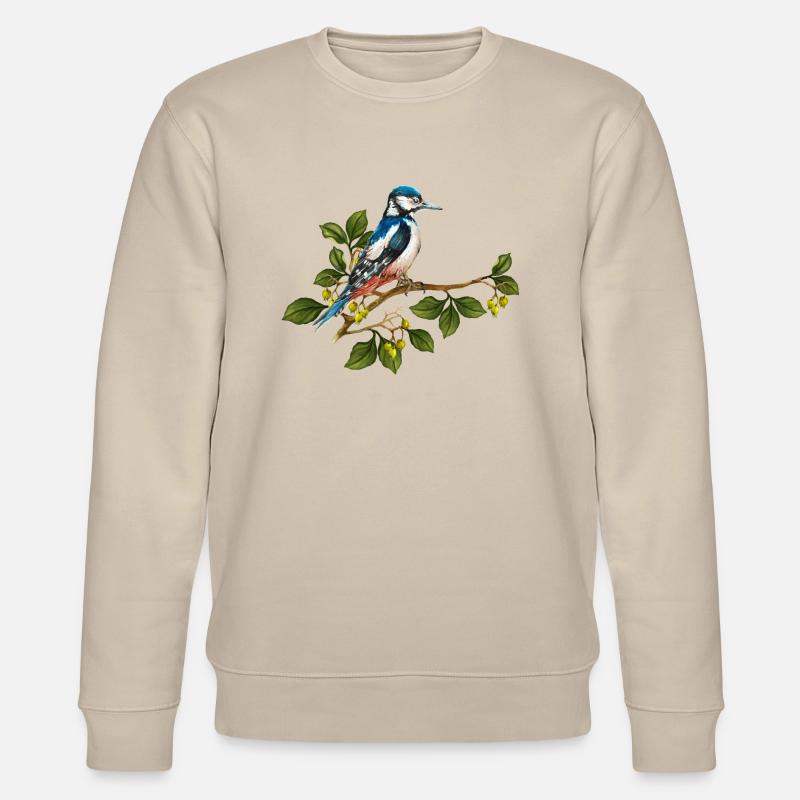 Bunter Vogel - Stanley/Stella Unisex Bio-Sweatshirt CHANGER  - Beige