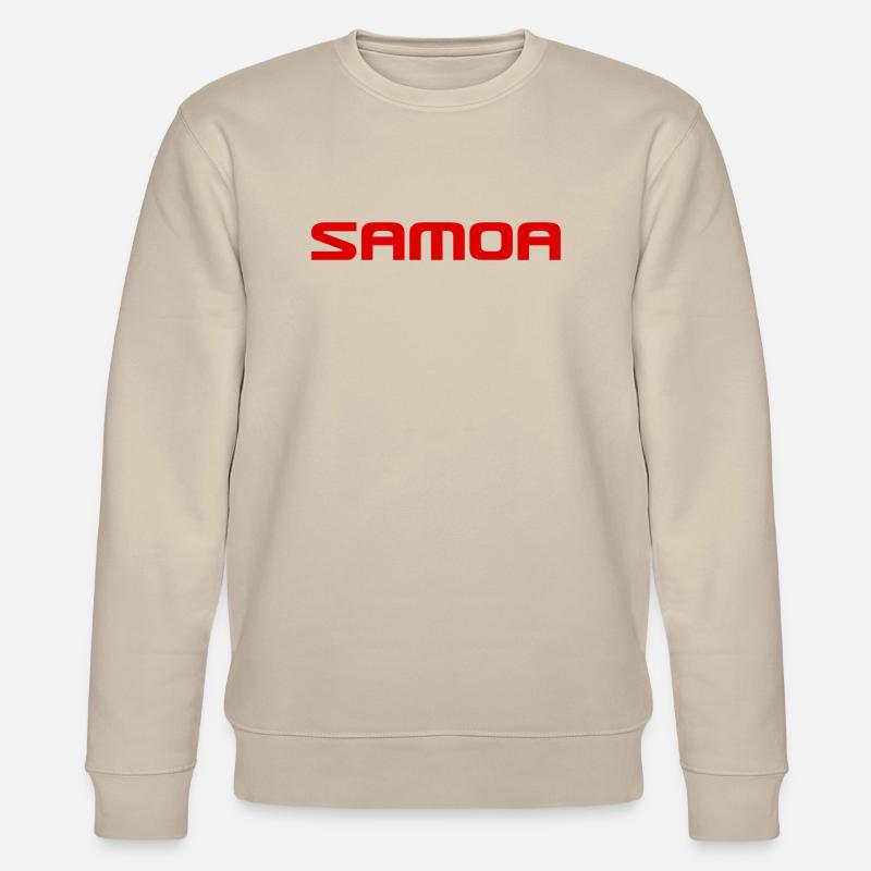 Samoa - Rugby - South Seas - Polynesia - Stanley/Stella CHANGER Unisex Organic Sweatshirt - beige