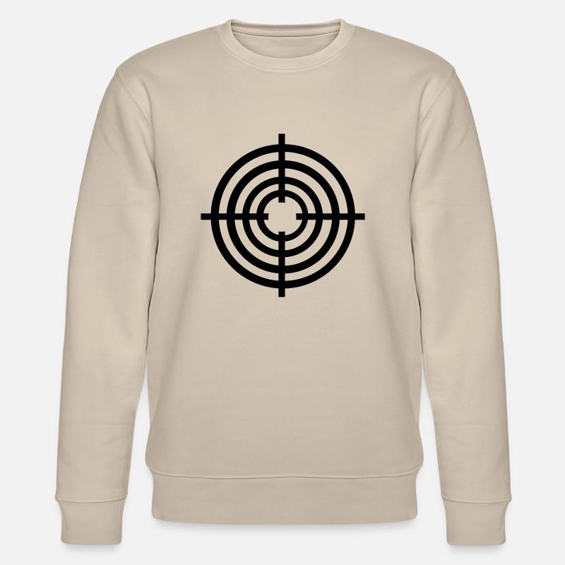 Fadenkreuz - Waffe - Stanley/Stella Unisex Bio-Sweatshirt CHANGER  - Beige