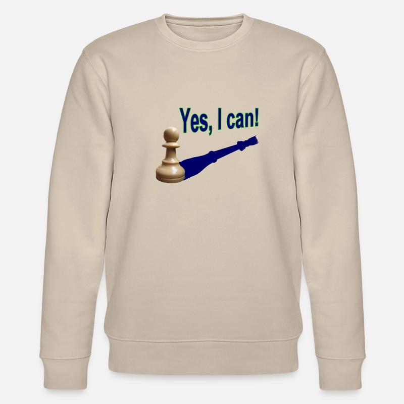 Oui, je peux! 1 - Sweat bio CHANGER Stanley/Stella Unisexe - beige
