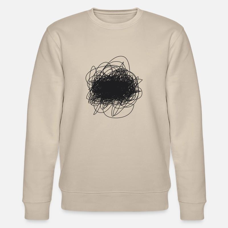 Scribble - Stanley/Stella CHANGER Unisex Organic Sweatshirt - beige