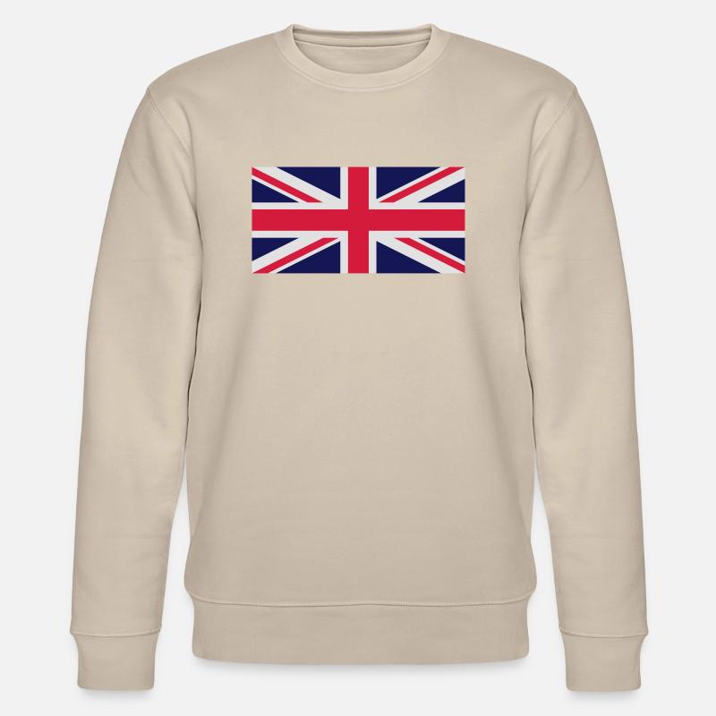 UNION JACK 2 - Stanley/Stella CHANGER Unisex Organic Sweatshirt - beige
