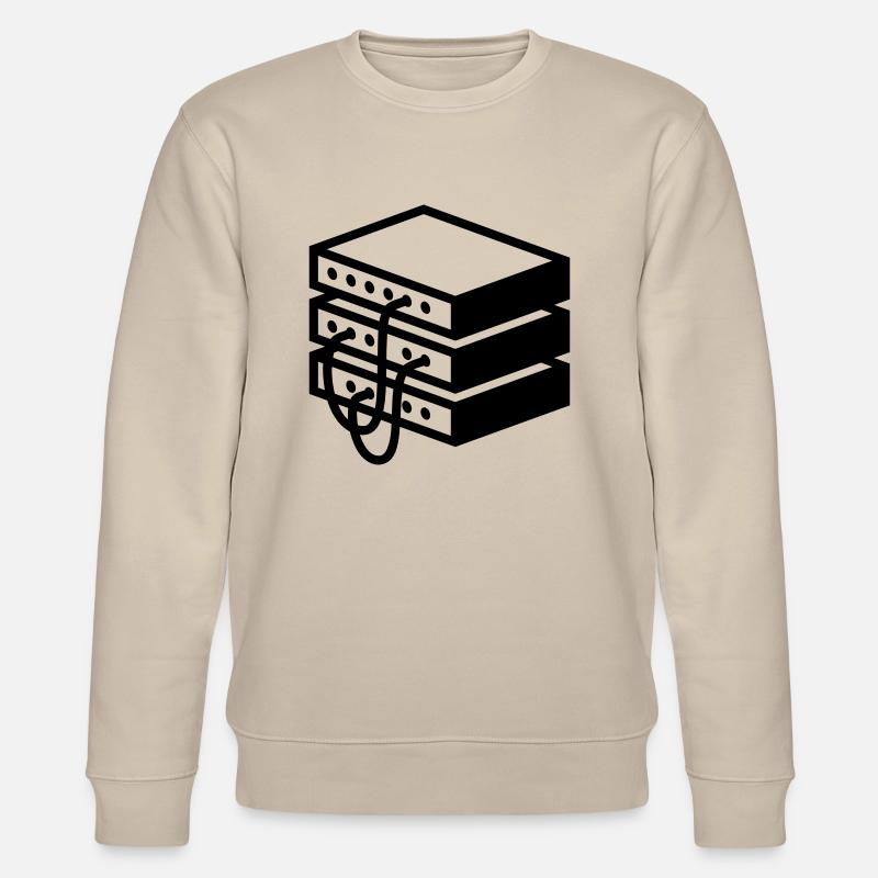 Old fashioned serveur - Sweat bio CHANGER Stanley/Stella Unisexe - beige