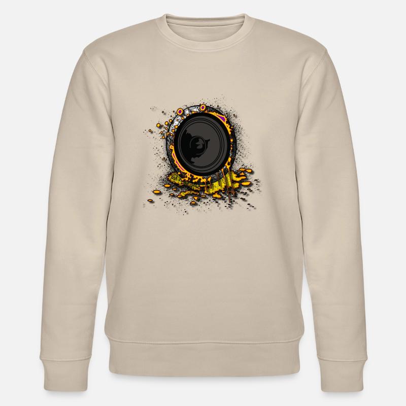 Speaker Graffiti 2 DJ - Stanley/Stella CHANGER Unisex Organic Sweatshirt - beige