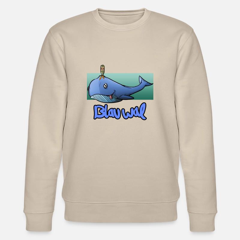 Blauwal - Stanley/Stella Unisex Bio-Sweatshirt CHANGER  - Beige