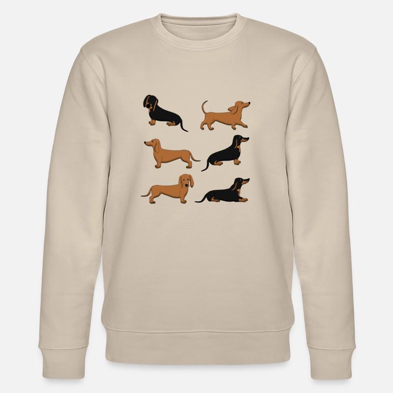 Sélection de teckel - Sweat bio CHANGER Stanley/Stella Unisexe - beige