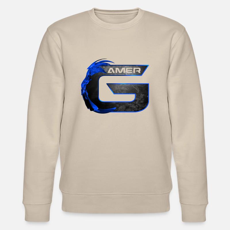 Spreadgaming - Stanley/Stella Unisex Bio-Sweatshirt CHANGER  - Beige
