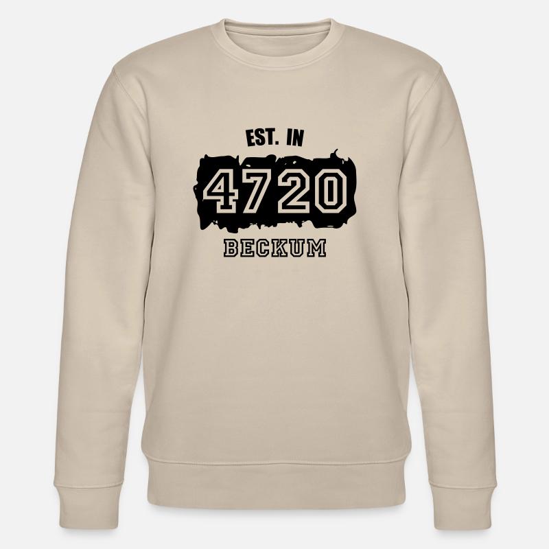 Established 4720 Beckum - Stanley/Stella Unisex Bio-Sweatshirt CHANGER  - Beige