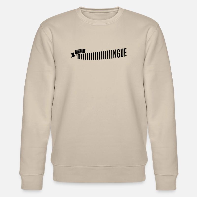C'est diiiiingue - Sweat bio CHANGER Stanley/Stella Unisexe - beige
