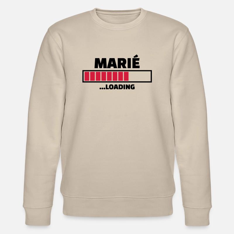 marié ...loading - Sweat bio CHANGER Stanley/Stella Unisexe - beige
