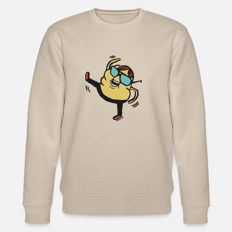 Party Boy by Cheslo - Stanley/Stella Unisex Bio-Sweatshirt CHANGER - Beige