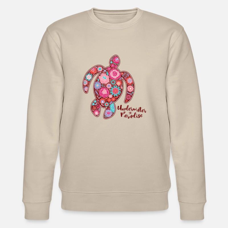 Underwater Paradise Plongée - Sweat bio CHANGER Stanley/Stella Unisexe - beige