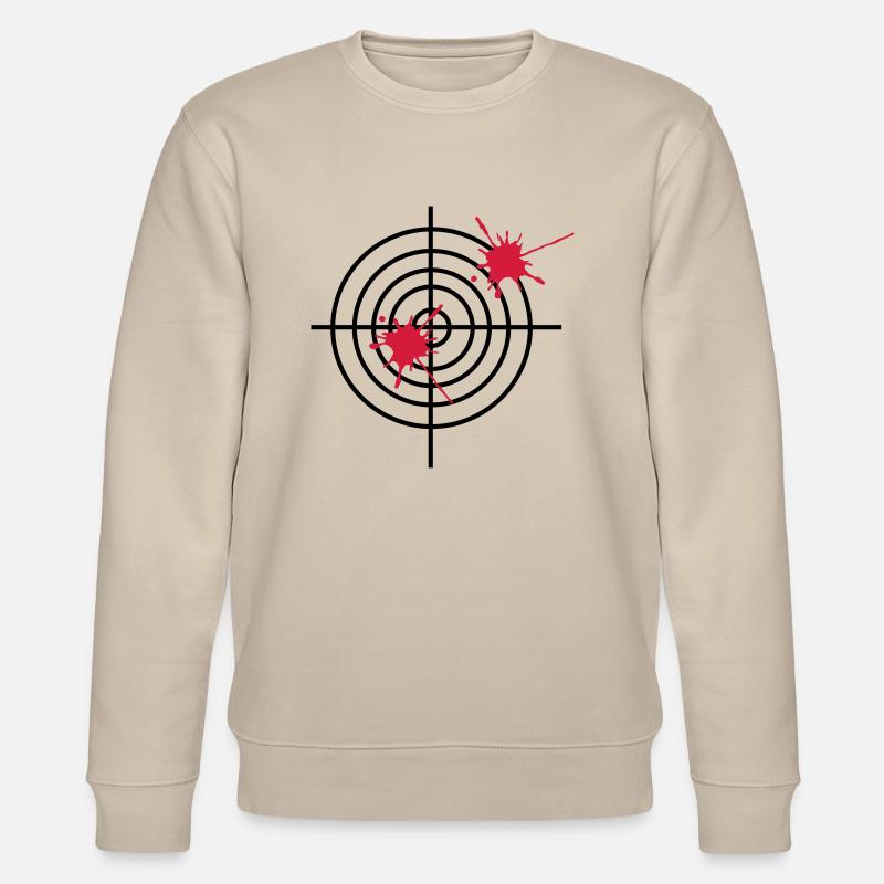 Zielscheibe - Stanley/Stella Unisex Bio-Sweatshirt CHANGER  - Beige