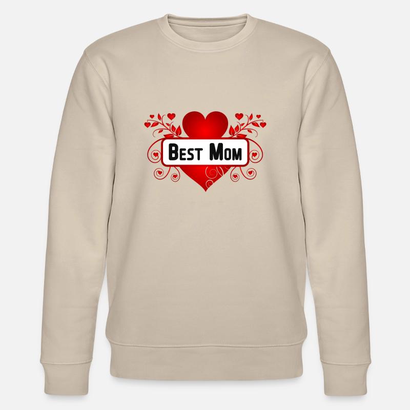 Best Mom - Stanley/Stella Unisex Bio-Sweatshirt CHANGER  - Beige