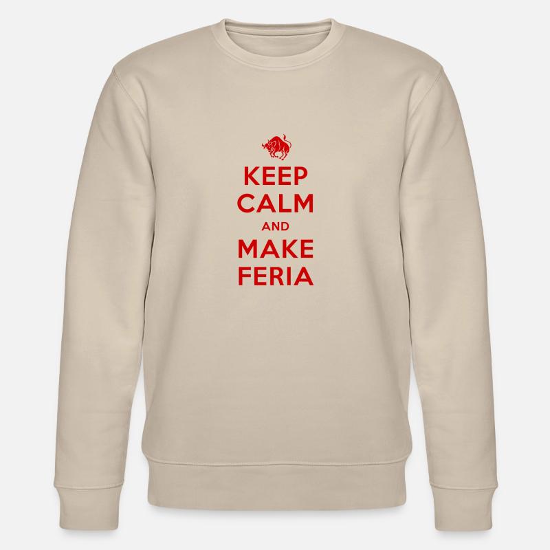 Tshirt 1 Keep Calm - Sweat bio CHANGER Stanley/Stella Unisexe - beige