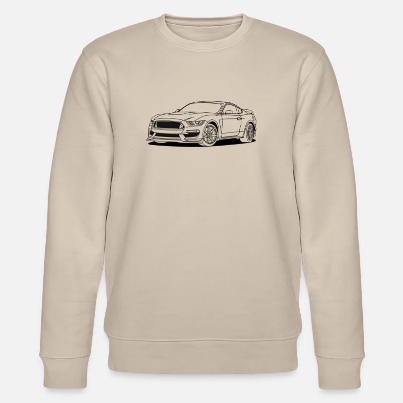 Cool Car - Stanley/Stella Unisex Bio-Sweatshirt CHANGER  - Beige
