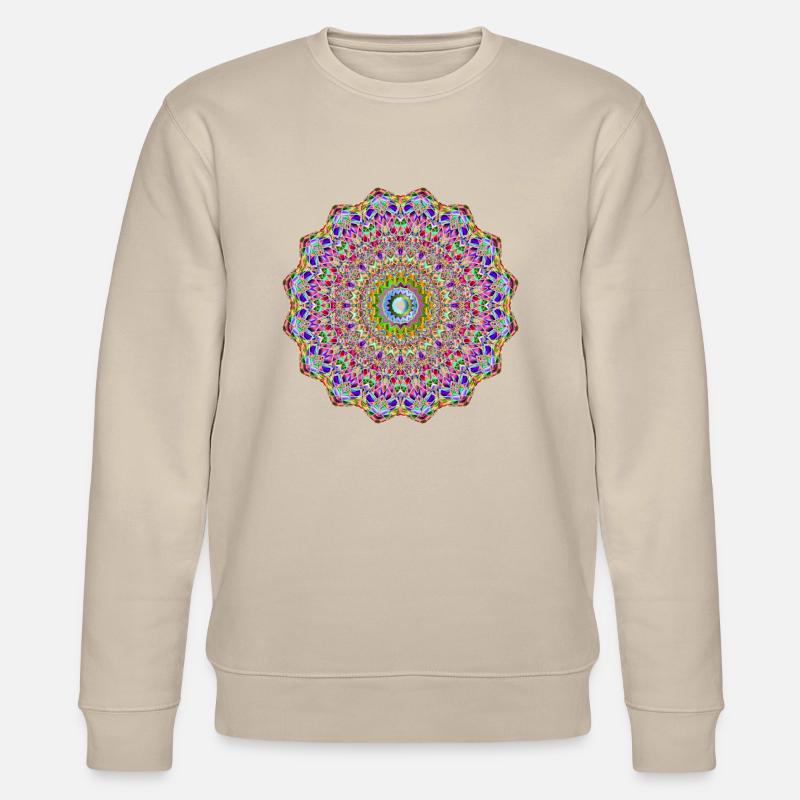 Mandala - Sweat bio CHANGER Stanley/Stella Unisexe - beige