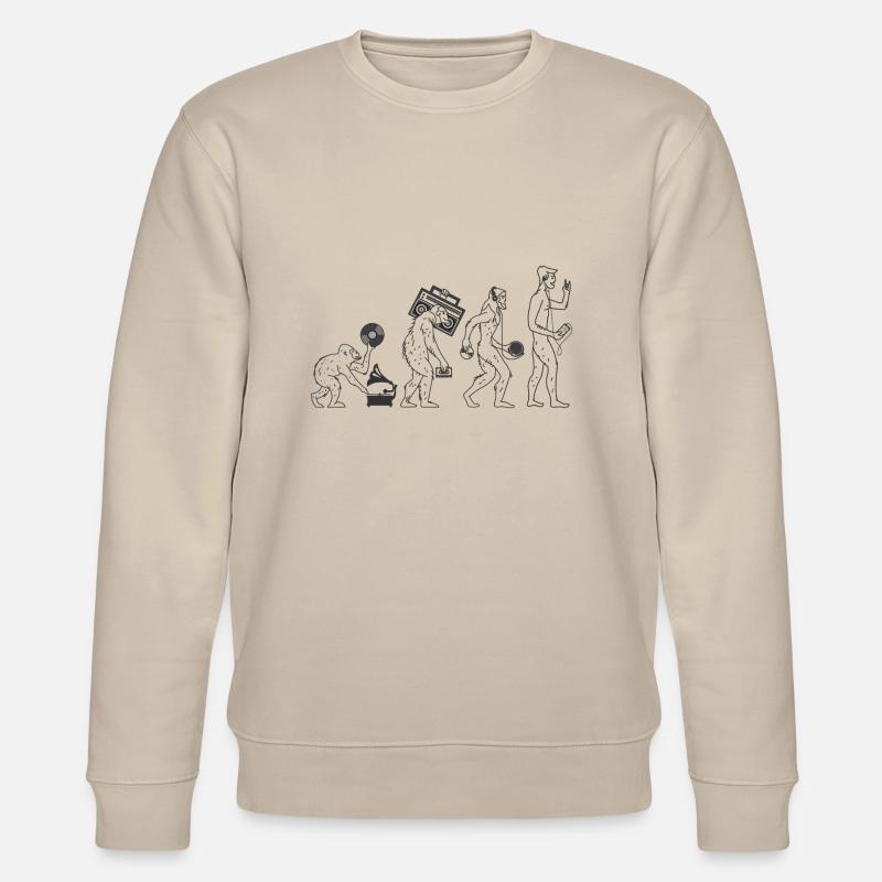 Musique évolution - Sweat bio CHANGER Stanley/Stella Unisexe - beige