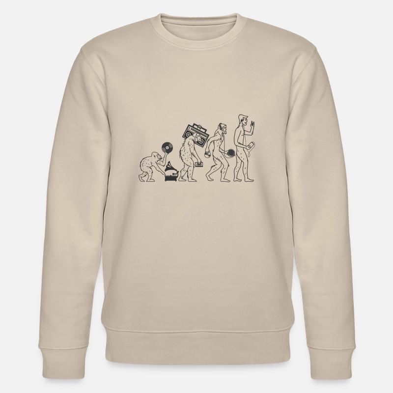 Musique évolution - Sweat bio CHANGER Stanley/Stella Unisexe - beige