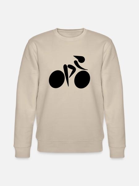 Rennradfahrern - Stanley/Stella Unisex Bio-Sweatshirt CHANGER - Beige