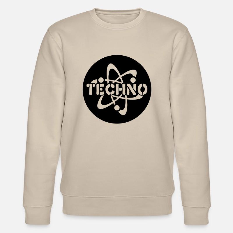 Techno__V005 - Stanley/Stella Unisex Bio-Sweatshirt CHANGER  - Beige
