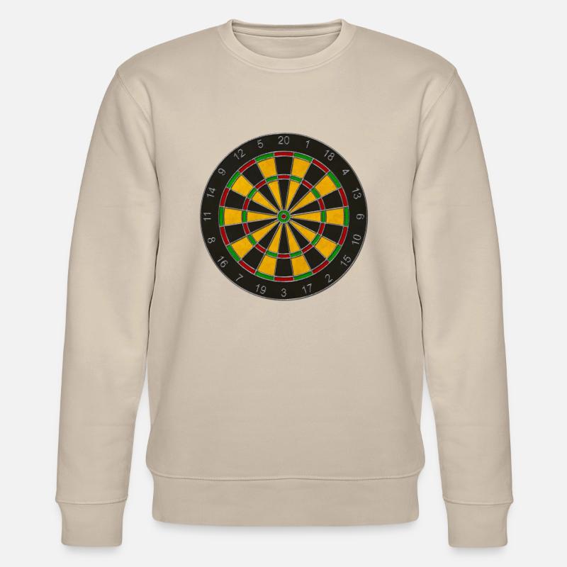 Jeu de fléchettes / cible - Sweat bio CHANGER Stanley/Stella Unisexe - beige