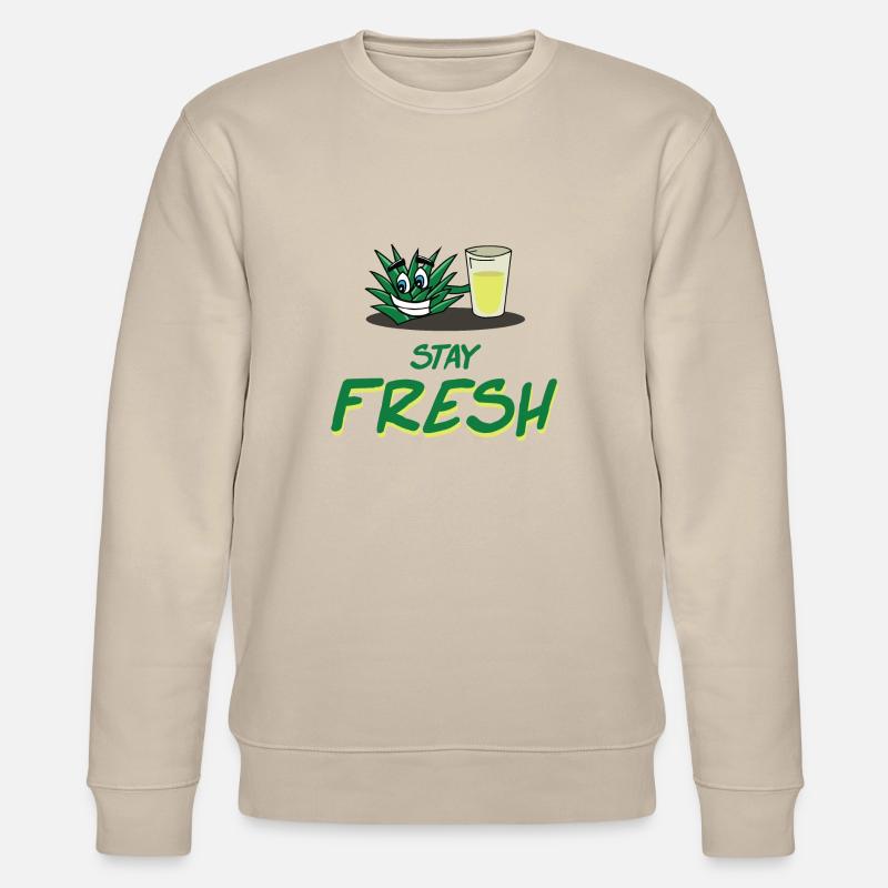 Stay fresh - Stanley/Stella Unisex Bio-Sweatshirt CHANGER  - Beige