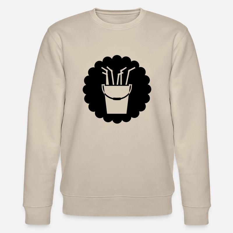 Sangria sangria seau / seau (1c) - Sweat bio CHANGER Stanley/Stella Unisexe - beige